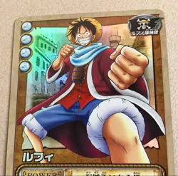 One Piece Luffy UR Card LK-C01 Pirate King Rare Used Slight Flaws - Image 3