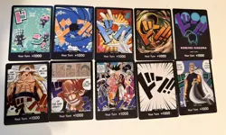 One Piece Card Game DON!! Card Bundle ENG (10 Cards) Near Mint - Image 1