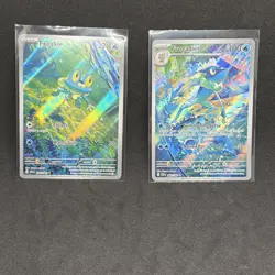 Chaos Rising - Froakie 088/086 And Frogadier 089/086 Pokemon Card Bundle - Image 1