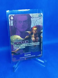 Shanks Winner Pack 2026 Vol. 2 One Piece Promo Card P-104 Stamped Promo Rare - Image 3
