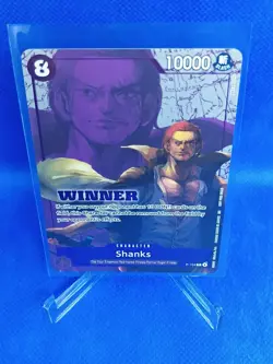 Shanks Winner Pack 2026 Vol. 2 One Piece Promo Card P-104 Stamped Promo Rare - Image 4