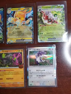 Pokemon 5 Card Lot Holos EX, V And Rare Cards , Great Value Set Building Lot40 - Image 3