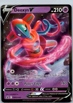 Deoxys V - Promo SWSH: Sword & Shield Promo Cards SWSH266 NM - Image 1
