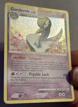 Pokemon Secret Wonders Gardevoir LV.55 Holo Rare Card 7/132 - Image 4