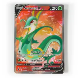 Pokemon - Serperior V - 170/195 - SWSH Silver Tempest - Full Art Card - Image 1