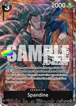 Spandine (Offline Regional Finalist Card Set 2025 Vol.1) [OP-PR - EB01-043] R... - Image 1