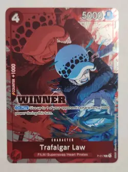Trafalgar Law (Winner Pack Vol. 7) P-017 One Piece Promotion Cards Foil - Image 1