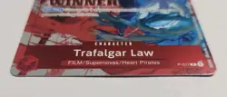 Trafalgar Law (Winner Pack Vol. 7) P-017 One Piece Promotion Cards Foil - Image 2
