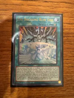 The Breaking Ruin God MP22-EN274 Ultra Rare YuGiOh Card English - Image 1