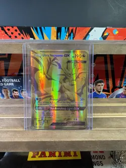 Pokemon TCG Ultra Necrozma GX Dragon Majesty Holo Card 78/70 Secret Rare - Image 1