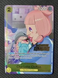 One Piece Card Game - Charlotte Chiffon (Offline Regional 2023) [Finalist] EN - Image 1