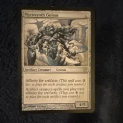 Magic The Gathering (MTG) Mycosynth Golem Darksteel - Image 1