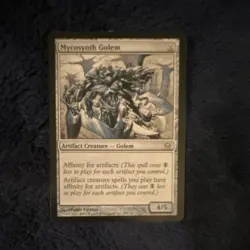 Magic The Gathering (MTG) Mycosynth Golem Darksteel - Image 2