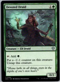 Devoted Druid Commander: Lorwyn Eclipsed Regular - Image 1