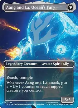 Aang, Swift Savior (Borderless) [Avatar: The Last Airbender] MTG - Image 2