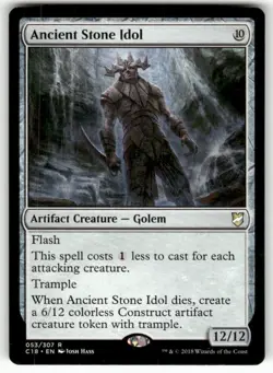 Ancient Stone Idol 53 Rare Commander 2018 Magic: The Gathering Near Mint - Image 1