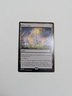 MTG - Blast Zone - Commander: Modern Horizons 3 NM/M Condition - Image 1