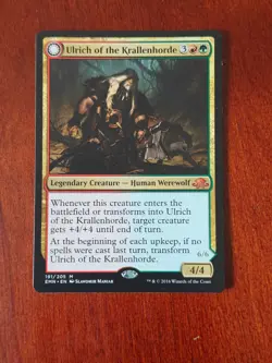 Ulrich of the Krallenhorde Eldritch Moon Magic the Gathering MTG NM - Image 1