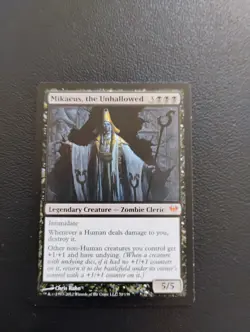 Mikaeus, the Unhallowed 70 Mythic Dark Ascension Magic: The Gathering Near Mint - Image 1