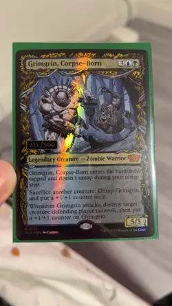 Wizards of the Coast Grimgrin, Corpse-Born Serialized Foil MOM M 0171 EN - Image 2