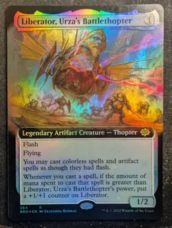 Liberator, Urza's Battlethopter - Foil Extended - The Brothers War (MTG) - Image 1