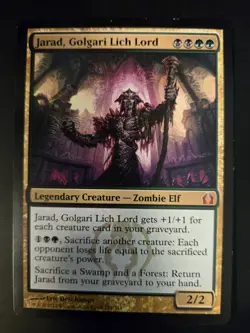 Jarad, Golgari Lich Lord LP Return to Ravnica MTG FREE SHIPPING - Image 1