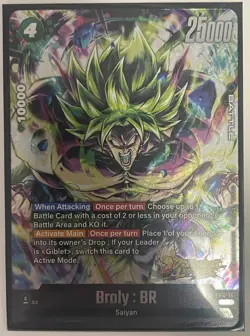 Broly: BR FS10-14 SR Dragon Ball Legends Card - Image 3