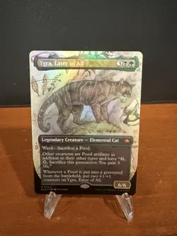 MTG Ygra, Eater of All (Borderless Foil) Bloomburrow 294 NM - Image 1