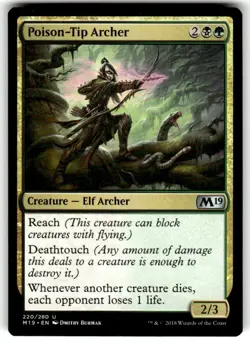 Poison-Tip Archer Core Set 2019 Regular MTG - Image 1