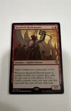 Rundvelt Hordemaster MTG Dominaria United Regular - Image 1