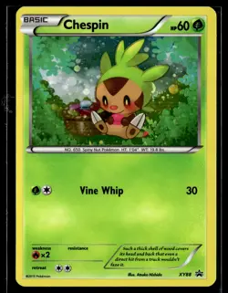 Chespin XY88 XY Black Star Promos Reverse Holo Promo Pokemon - Image 1