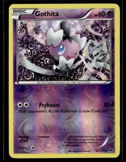 Gothita 32/124 Fates Collide Reverse Holo Common Pokemon - Image 1