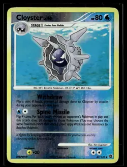 Cloyster 47/132 Secret Wonders Reverse Holo Uncommon Pokemon - Image 1