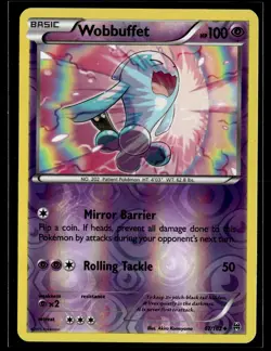 Wobbuffet 67/162 BREAKthrough Reverse Holo Uncommon Pokemon - Image 1