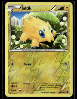 Joltik 33/98 Emerging Powers Reverse Holo Common Pokemon - Image 1