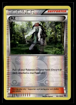 AZ 91/119 Phantom Forces Reverse Holo Uncommon Pokemon - Image 1