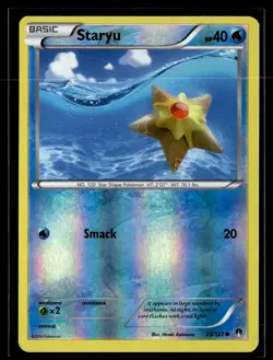 Staryu 25/122 BREAKpoint Reverse Holo Common Pokemon - Image 1