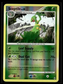 Sceptile 31/99 Arceus Reverse Holo Rare Pokemon - Image 1