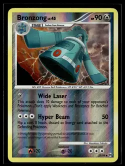 Bronzong 33/99 Arceus Reverse Holo Uncommon Pokemon - Image 1