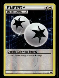Double Colorless Energy 130/146 XY Reverse Holo Uncommon Pokemon - Image 1