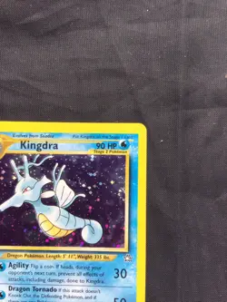 Pokemon Cards: Neo Genesis 1st Edition Rare Holo: Kingdra 8/111 - Image 4
