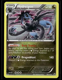 Hydreigon 99/113 Legendary Treasures Rare Holo Pokemon - Image 1