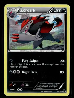 Zoroark 30/30 Holo - Trainer Kit Rare Holo Pokemon - Image 1