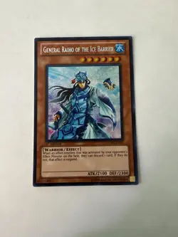 Yu-Gi-Oh! - General Raiho of the Ice Barrier - Secret - 1st - HA04-EN025 - MP - Image 1