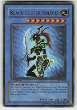 Yu-Gi-Oh! 1st Edition Black Luster Soldier HP Starter Deck: Yugi Evolution - Image 1