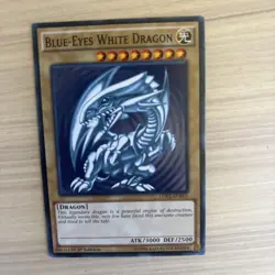 1996 Yugioh Legendary Decks II Blue-Eyes White Dragon LDK2-ENK01 NON HOLO - Image 3