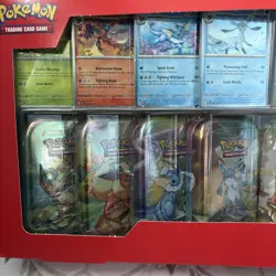 Pokemon TCG Prismatic Evolutions Costco 8 Mini-Tin Bundle w Promo Cards - Image 2