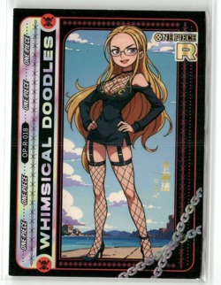 KALIFA R SR OP-R-18 Thick Holo Master New World One Piece Anime Card - Image 1