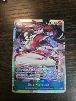 Bandai One Piece TCG Boa Hancock ST17-004 SR Foil English - Image 1