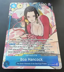 ST17-004 Boa Hancock SR Full Art Promo One Piece Illustration Box Vol 1 English - Image 1